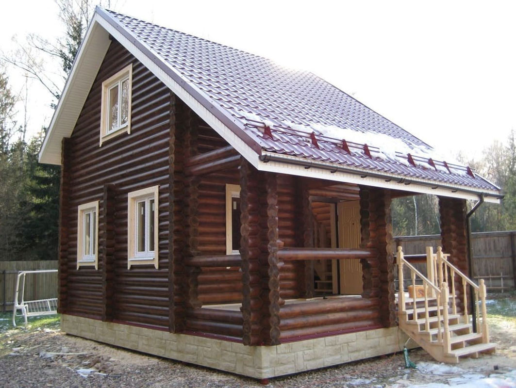 на фото номер 1 Сруб бани 5х6. Тариф 